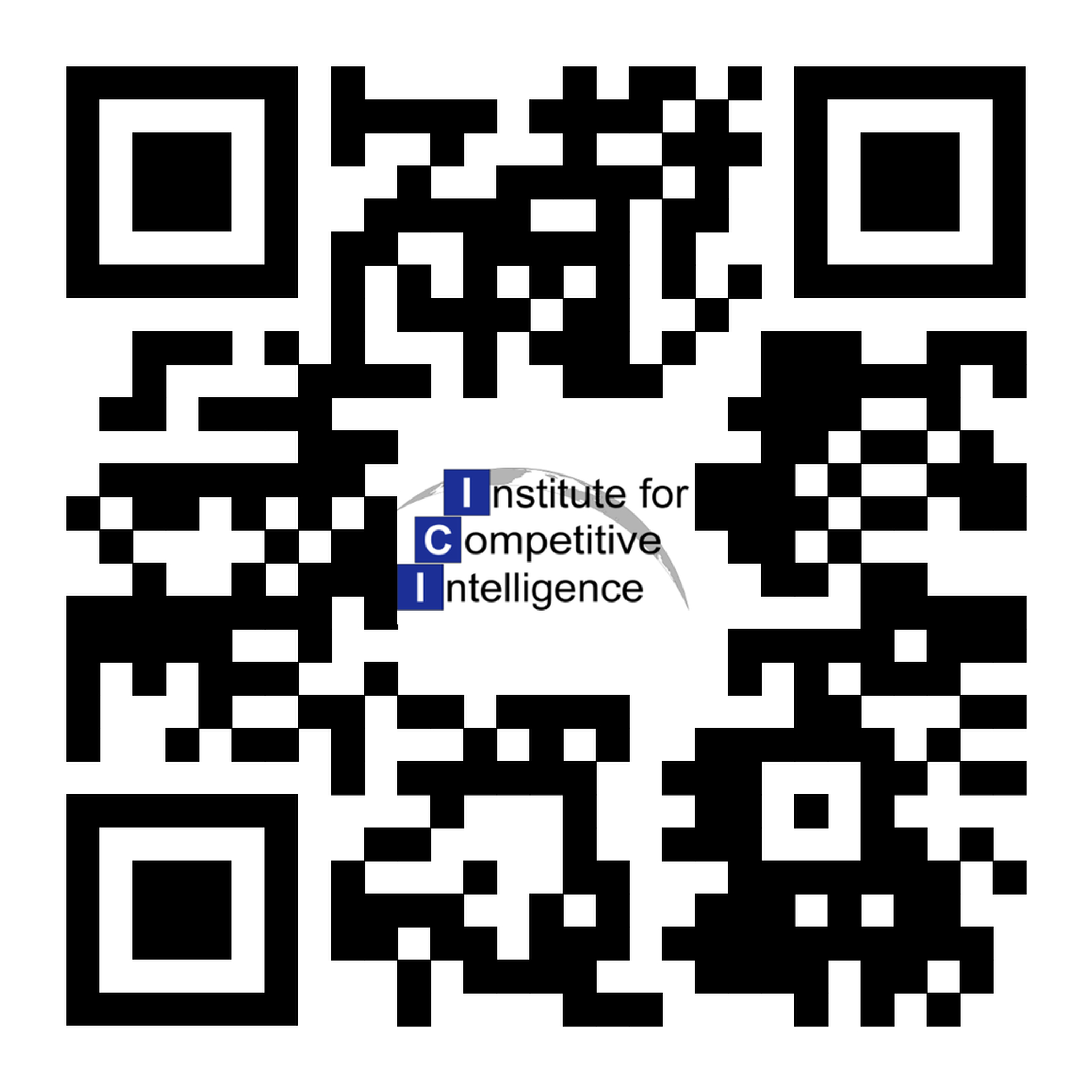 Certificate in Competitive Intelligence Analysis QR-Code