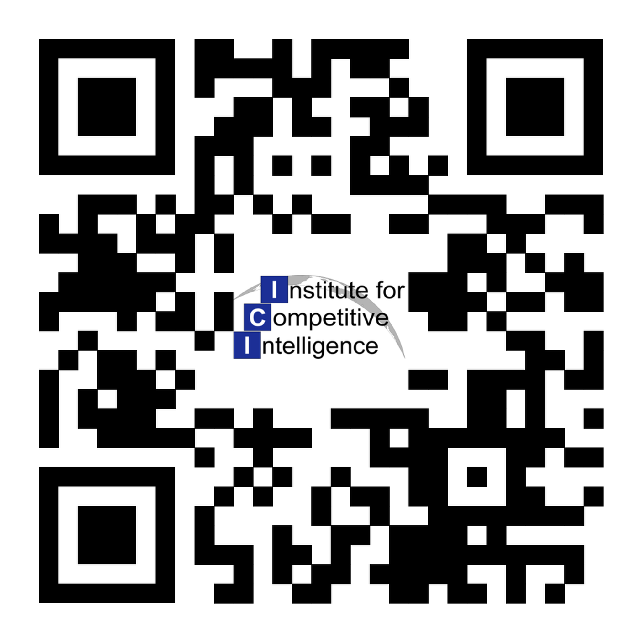 Competitive/Market Intelligence Management QR-Code