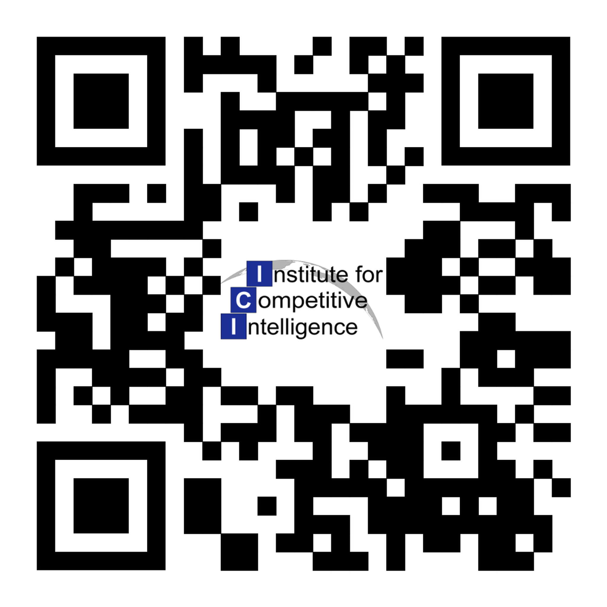 Strategic Competitive Intelligence for Executives QR-Code