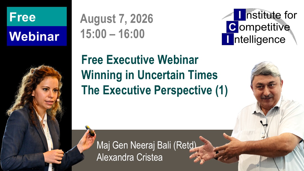 Free Executive Webinar Winning in Uncertain Times The Executive Perspective Part 1